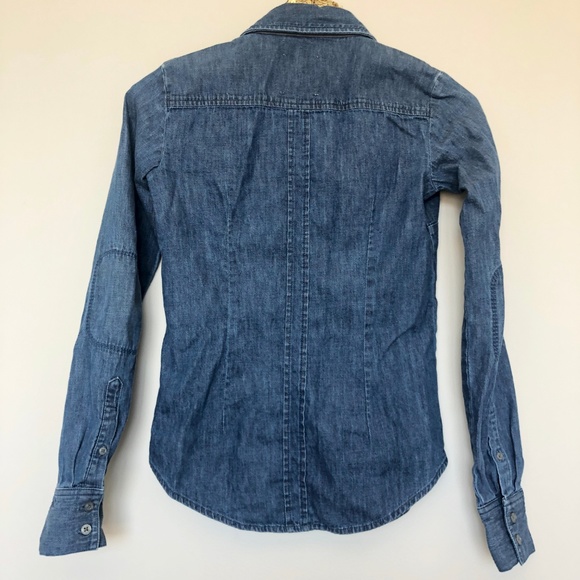 RACHEL Rachel Roy Denim Boyfriend Shirt - Picture 7 of 8